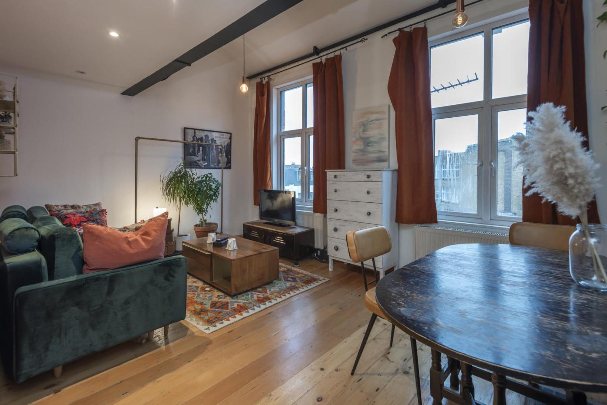 Heart Of Hackney Cosy 1Br London Loft Apt. Apartment Luaran gambar